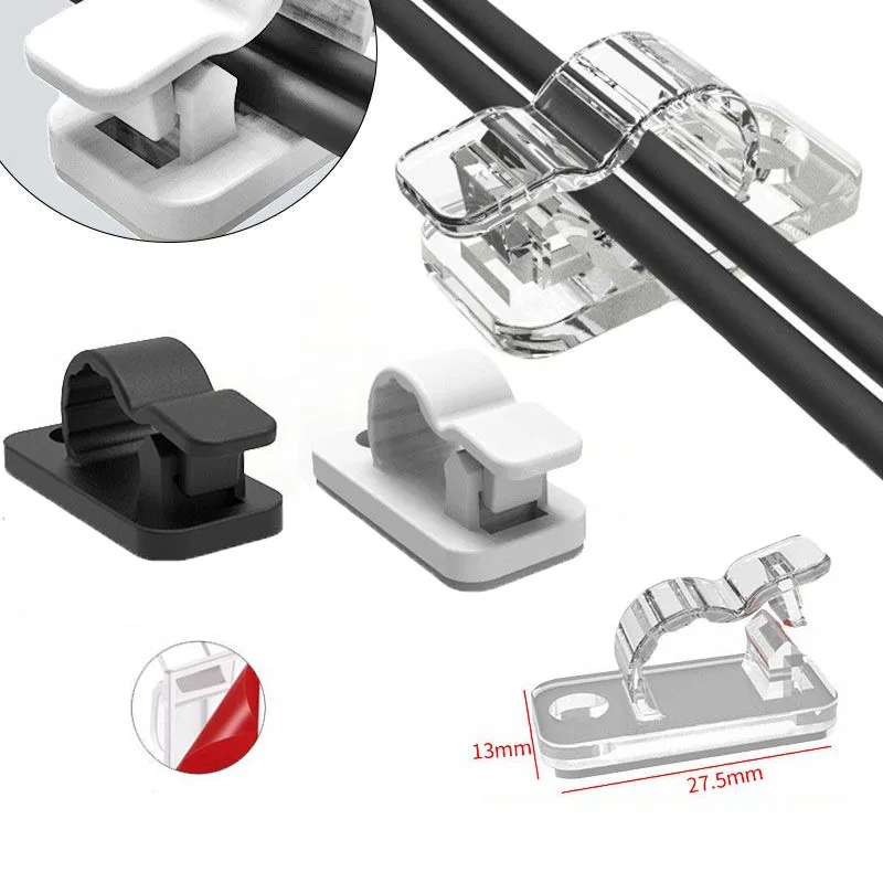 Bobbin Organizer Box - 10/50 قطعة منظم الكابلات مقاطع إدارة