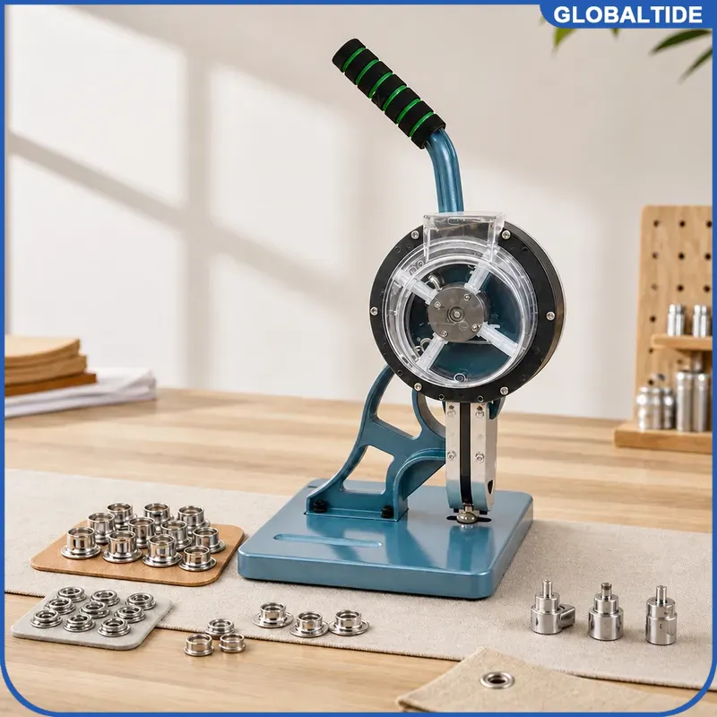 Sewing Machine In Textile Industry - ماكينة خياطة أزرار شبه أوتوماتيكية بدون