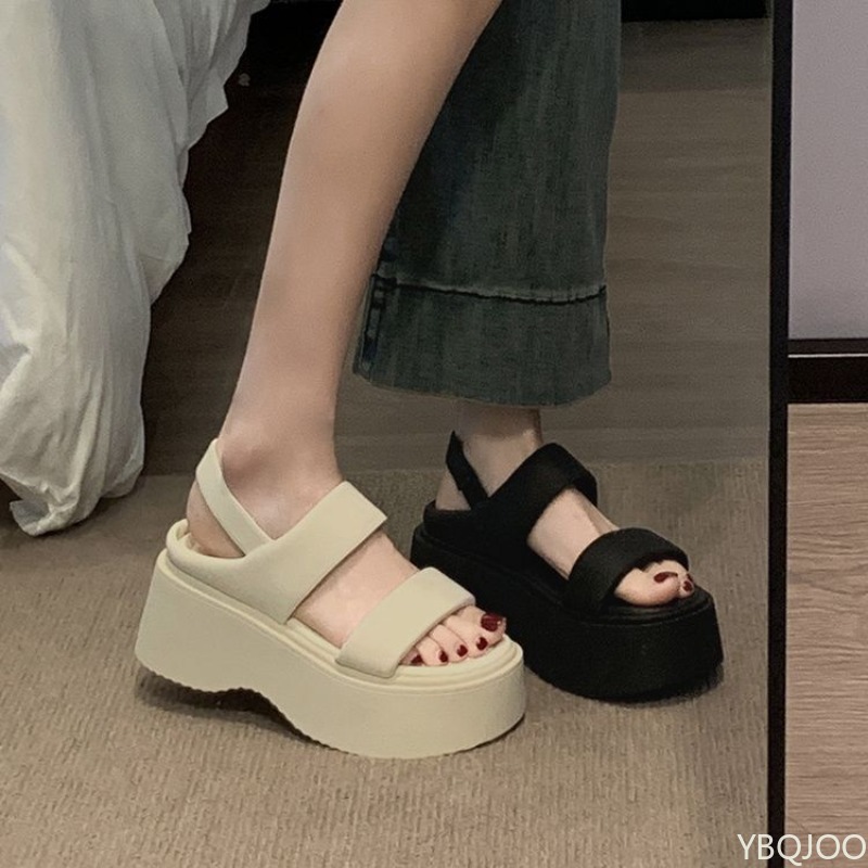 صنادل نسائية صيفية جديدة بتصمي - مراجعة Elastic Waistband Roll وسعره