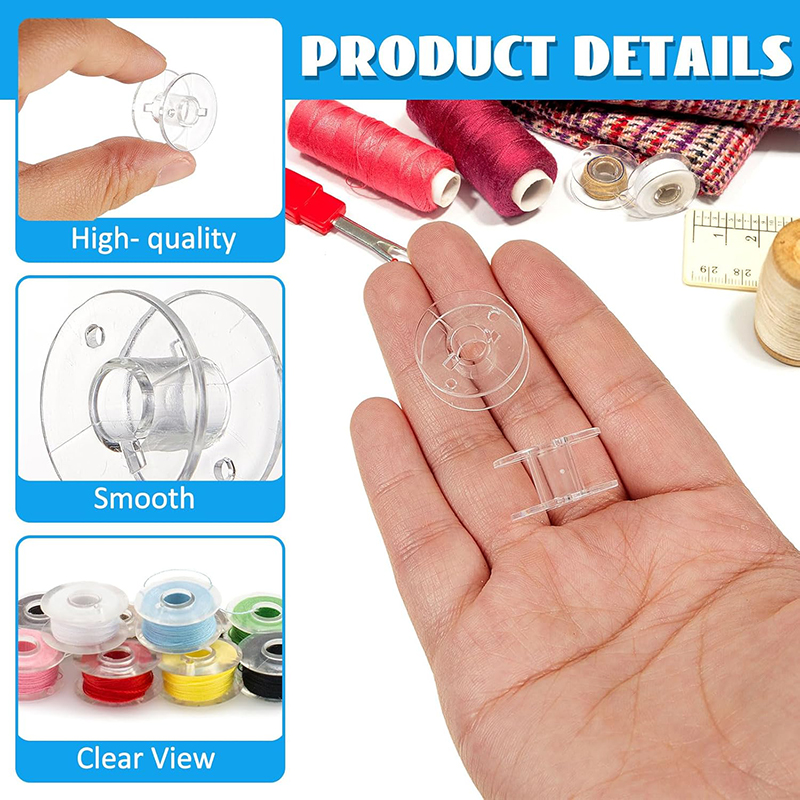 25 قطعة ماكينة خياطة منزلية مج - مراجعة Bobbin Organizer Box وسعره