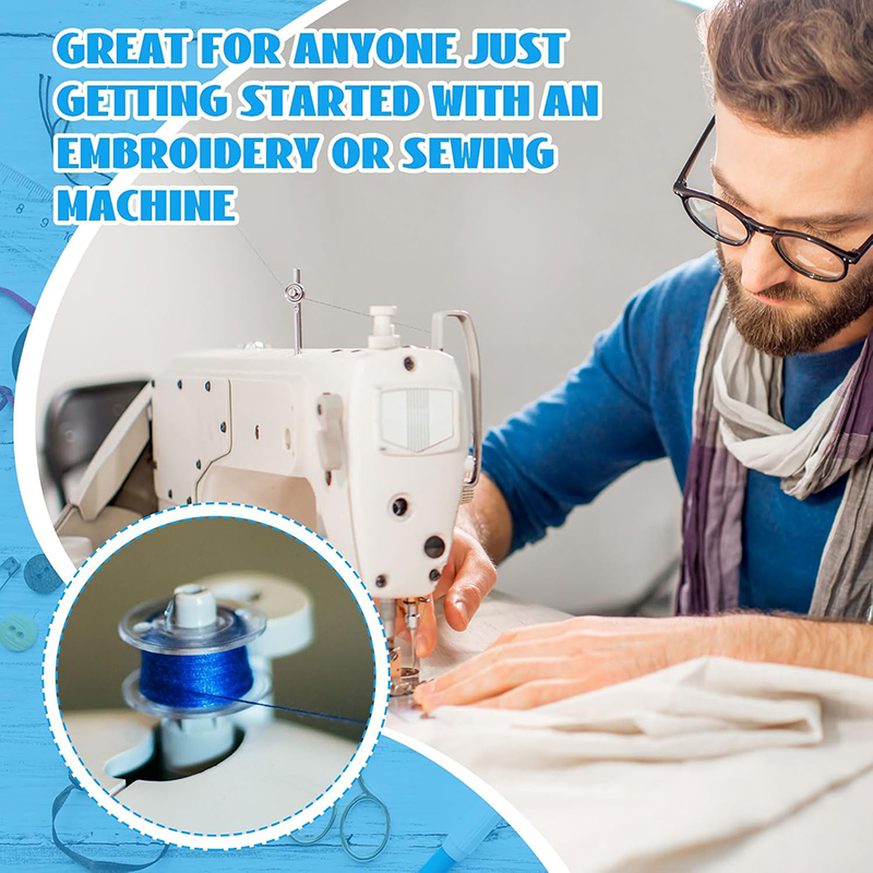 25 قطعة ماكينة خياطة منزلية مج - مراجعة Bobbin Organizer Box وسعره