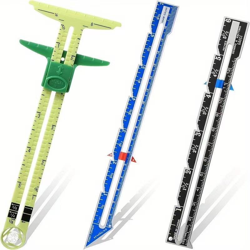 مسطرة قياس الخياطة 5 في 1، أدا - مراجعة Sewing Gauge Ruler وسعره