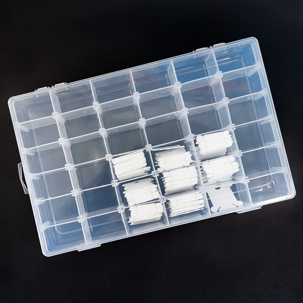 صندوق منظم خيوط التطريز البلاس - مراجعة Bobbin Organizer Box وسعره