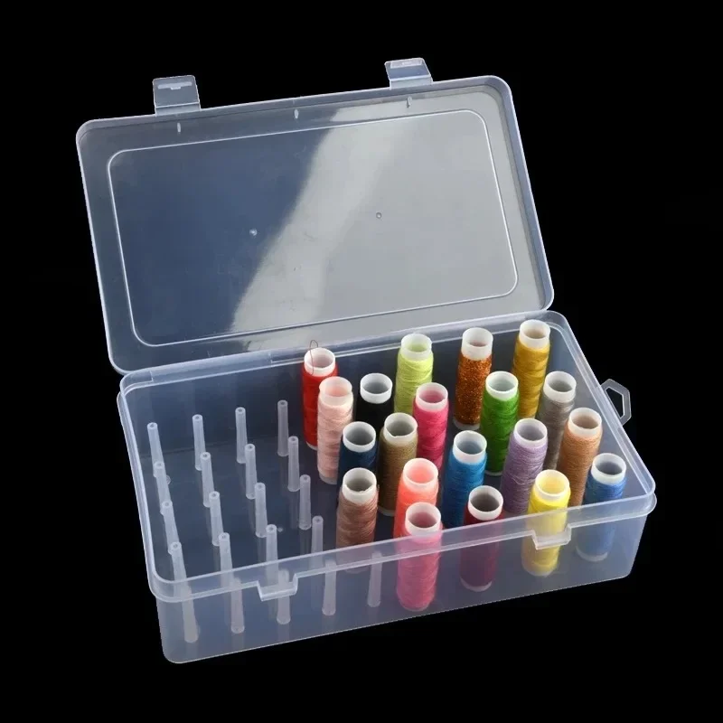 جديد الخياطة الموضوع صندوق 42  - مراجعة Bobbin Organizer Box وسعره