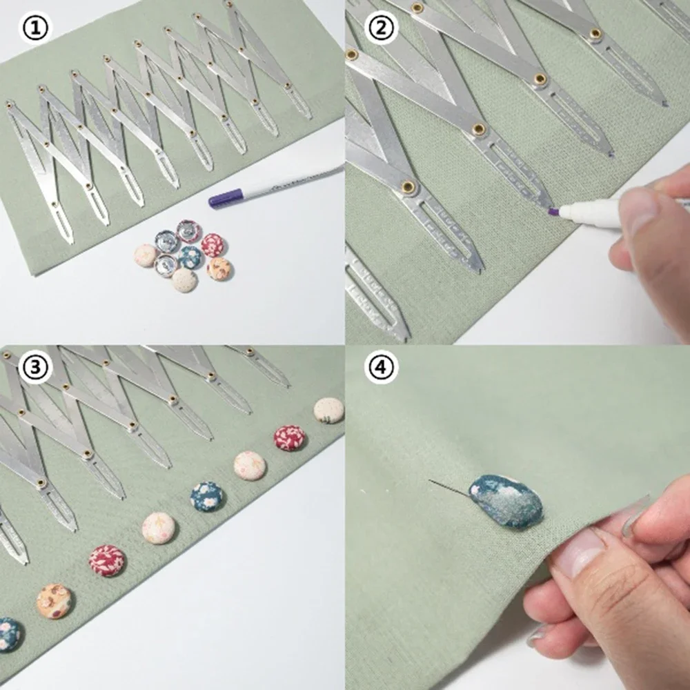 توسيع مقياس الخياطة اكسسوارات  - مراجعة Sewing Gauge Ruler وسعره