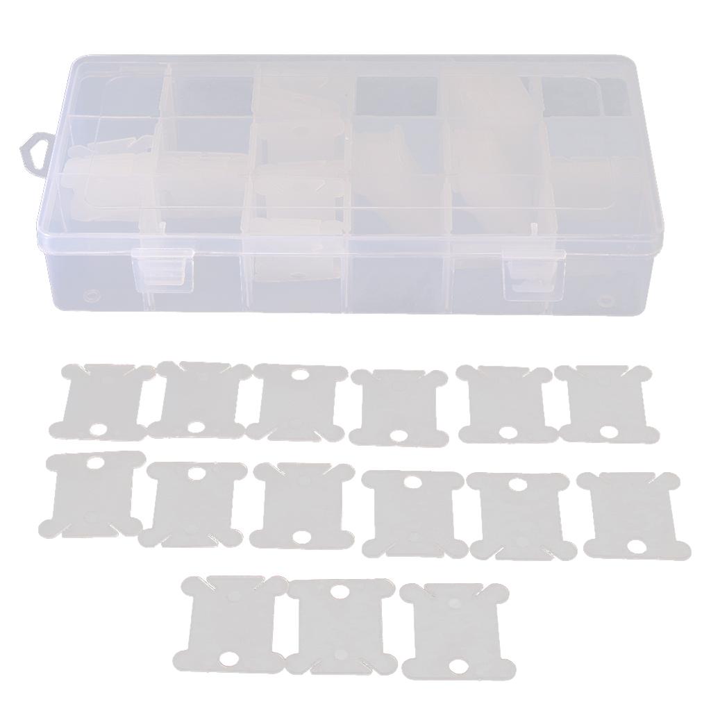 صندوق منظم بكرات الخيط مع 100  - مراجعة Bobbin Organizer Box وسعره