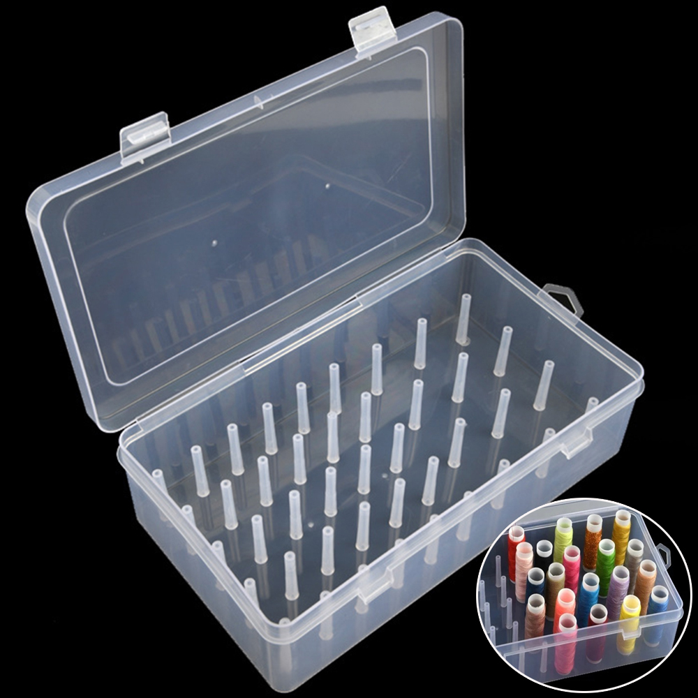 جديد الخياطة الموضوع صندوق 42  - مراجعة Bobbin Organizer Box وسعره