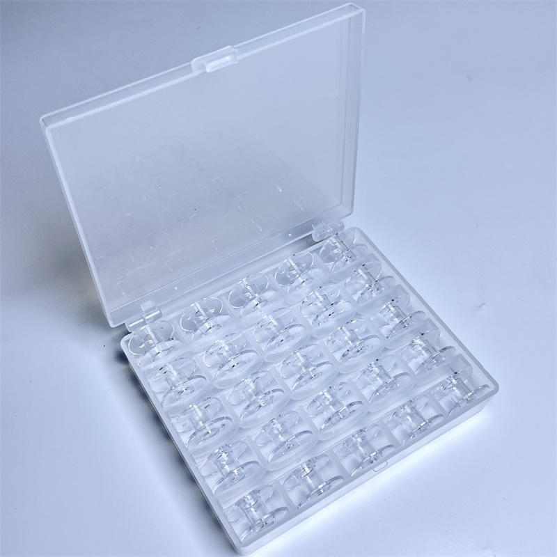 25 شبكة صندوق تخزين بكرات فارغ - مراجعة Bobbin Organizer Box وسعره