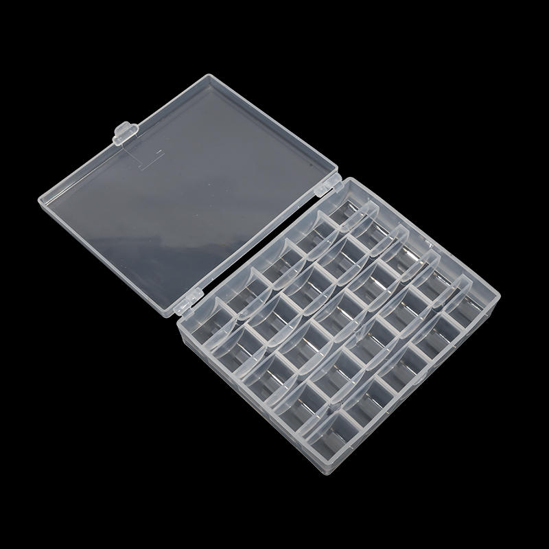 25 شبكة صندوق تخزين بكرات فارغ - مراجعة Bobbin Organizer Box وسعره