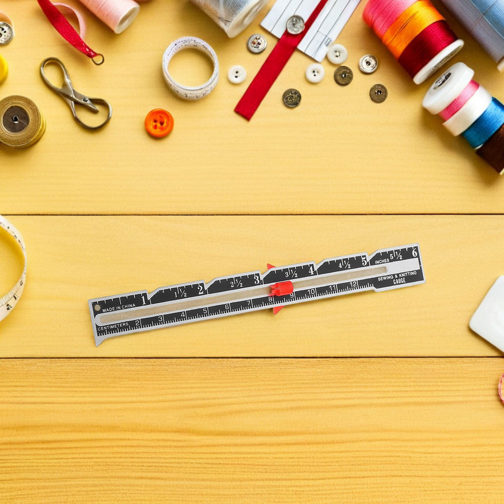 مجموعة مساطر خياطة مريحة مكونة - مراجعة Sewing Gauge Ruler وسعره