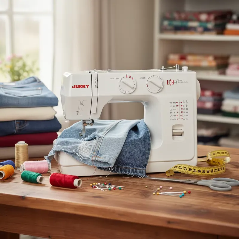 ماكينة خياطة منزلية متعددة الو - مراجعة Sewing Jahit وسعره