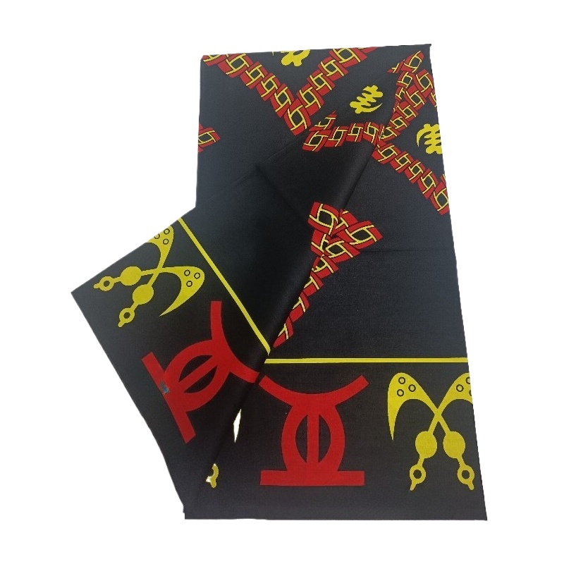 6 ياردات أحدث قماش شمع أفريقي  - مراجعة Sewing Batik Fabric وسعره